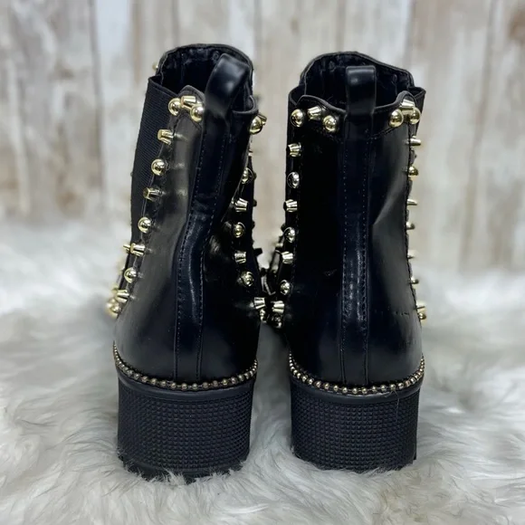 Cape Robbin Studded Spiked Chelsea Boots [S415] - Picture 6 of 12